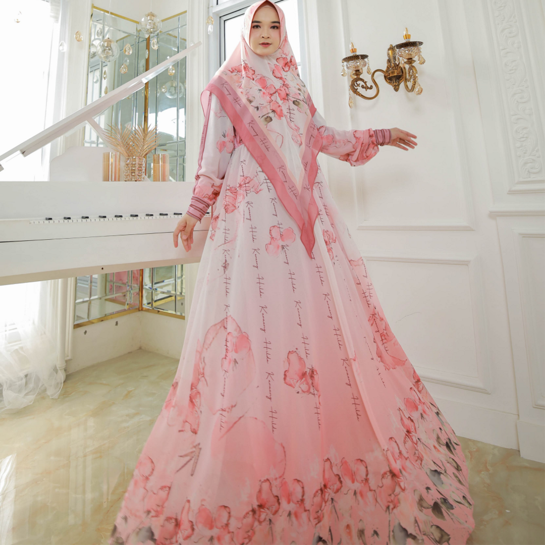 Gamis Pink