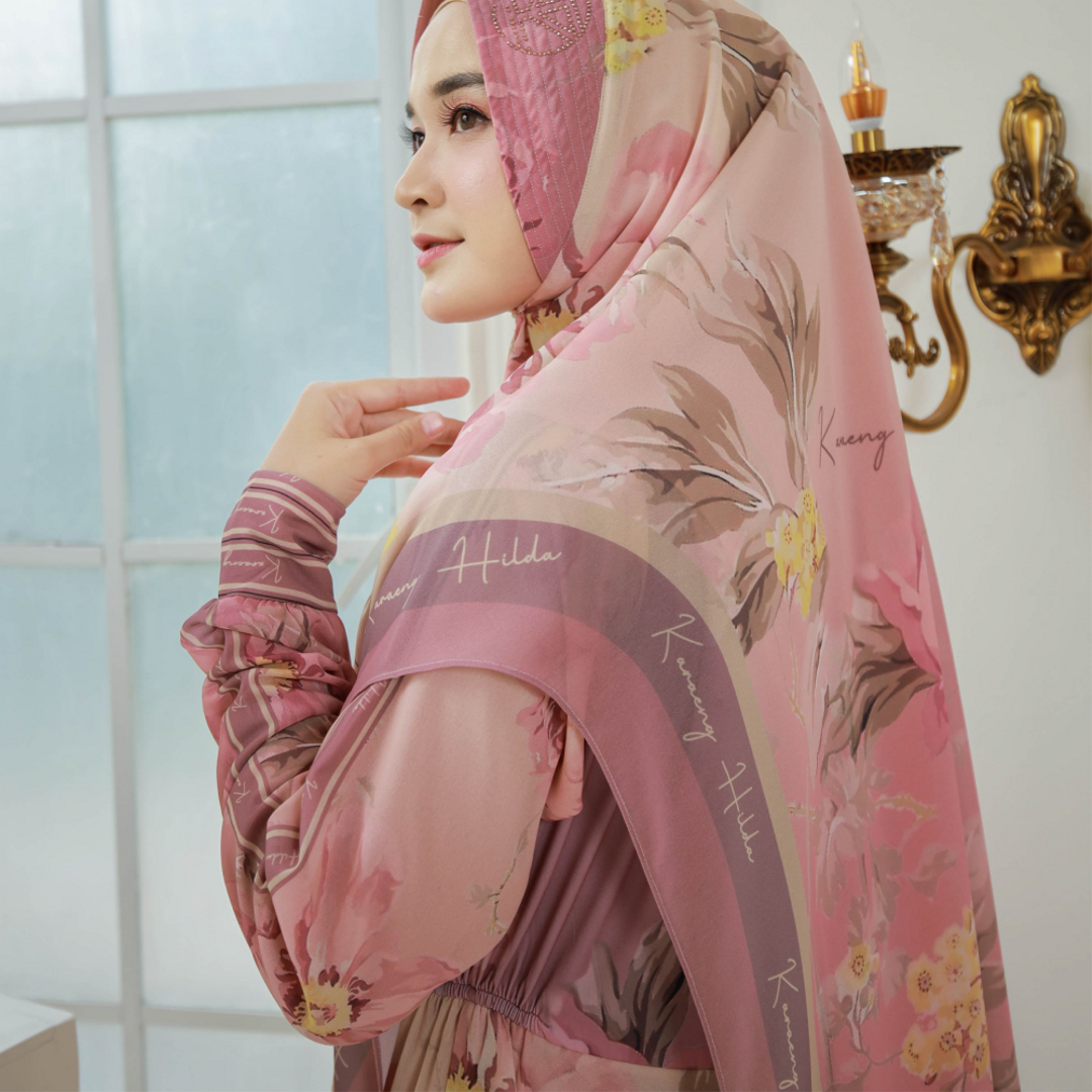 Gamis Pink Dusty